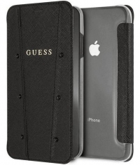 Guess Kaia Book Case - Apple iPhone 6/6S/7/8 Plus (5.5") - Zwart