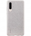 Origineel Huawei PU Back Cover voor Huawei P30 - Grijs