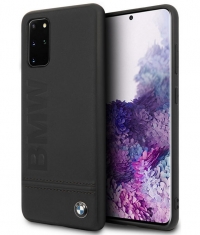 BMW Signature Leather Hard Case - Samsung Galaxy S20 Plus - Zwart