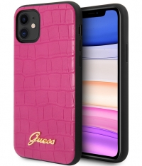Guess Crocodile Hard Case voor Apple iPhone 11 (6.1") - Roze