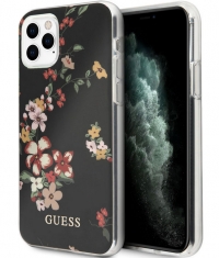 Guess Shiny Flower Hard Case iPhone 11 Pro Max (6.5") Design N.4