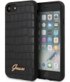 Guess Crocodile Hard Case voor Apple iPhone 7/8/SE (2020) - Zwart