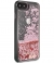 Guess Red Hearts Glitter Hard Case - iPhone 7/8/SE (2020) - Roze