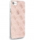 Guess 4G Glitter Hard Case - Apple iPhone 7/8/SE (2020) - Roze