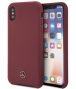 Mercedes-Benz Silicone Case - Apple iPhone X/XS (5.8") - Rood