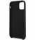Guess Silicone Retro Hard Case iPhone 11 Pro Max (6.5'') - Zwart