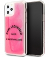 Karl Lagerfeld Glow in the Dark Case iPhone 11 Pro (5.8") - Roze
