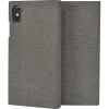So Seven Premium Gentleman Book Case - iPhone X/XS (5.8") - Grijs