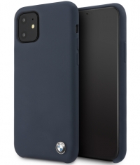 BMW Silicone Case voor Apple iPhone 11 (6.1") - Blauw