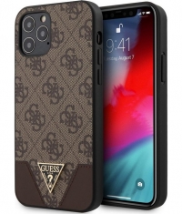Guess 4G Triangle Hard Case Apple iPhone 12 Pro Max (6.7'') Bruin