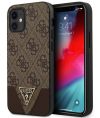 Guess 4G Triangle Hard Case Apple iPhone 12 Mini (5.4'') - Bruin