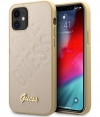 Guess IriDescent Love Hard Case - iPhone 12 Mini (5.4'') - Goud