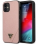 Guess Saffiano V-Stitch Hard Case iPhone 12 Mini (5.4") Roségoud