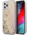Guess 4G Gradient Liquid Glitter iPhone 12 Pro Max (6.7") - Goud