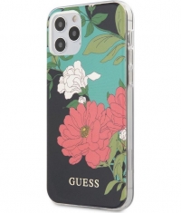 Guess Shiny Flower Hard Case Apple iPhone 12 Pro Max (6.7") - N.1