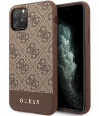 Guess 4G Stripe Hard Case Apple iPhone 11 Pro Max (6.5'') - Bruin