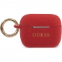 Guess Silicone Case voor Apple Airpods Pro - Rood