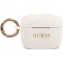 Guess Silicone Case voor Apple Airpods Pro - Wit