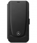 Mercedes-Benz Urban Line Book Case - iPhone 12 Mini (5.4") Zwart