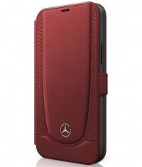 Mercedes-Benz Urban Line Book Case - iPhone 12 Mini (5.4") - Rood