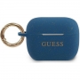 Guess Silicone Case voor Apple Airpods Pro - Blauw