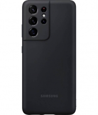 Samsung Galaxy S21 Ultra Silicone Case EF-PG998TB Origineel Zwart