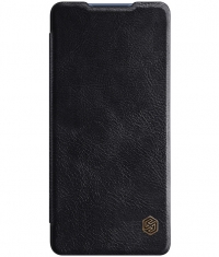 Nillkin Qin PU Leather Book Case Samsung Galaxy S20 FE - Zwart