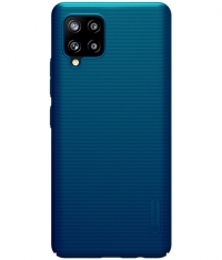 Nillkin Frosted Shield Hard Case - Samsung Galaxy A42 - Blauw