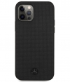 Mercedes-Benz Meshed Hard Case iPhone 12 Pro Max (6.7'') - Zwart