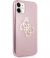 Guess 4G Logo Glitter TPU Cover - Apple iPhone 11 (6.1") - Roze