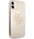 Guess 4G Logo Glitter TPU Cover - Apple iPhone 11 (6.1") - Goud