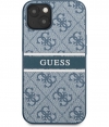 Guess 4G Printed Stripe Back Case - iPhone 13 Mini (5.4") - Blauw