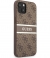 Guess 4G Printed Stripe Back Case - iPhone 13 Mini (5.4") - Bruin