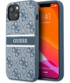Guess 4G Printed Stripe Back Case Apple iPhone 13 (6.1") - Blauw