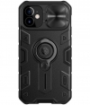 Nillkin CamShield Armor Case Apple iPhone 12 Mini (5.4") - Zwart
