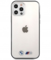 BMW M-Line Black Edges - iPhone 12/12 Pro (6.1") Transparant