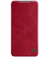 Nillkin Qin PU Leather Book Case voor Xiaomi Poco M3 - Rood