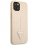 Guess Saffiano Triangle Back Case Apple iPhone 13 (6.1") - Beige