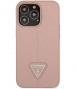Guess Saffiano Triangle Back Case iPhone 13 Pro Max (6.7") Roze