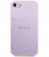 Guess Saffiano Back Case voor Apple iPhone 7/8/SE (4.7") - Paars
