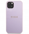 Guess Saffiano Back Case voor Apple iPhone 13 Mini (5.4") - Paars