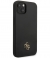 Guess Silicone 4G Logo Back Case - iPhone 13 Mini (5.4") - Zwart