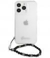Guess PC Script Back Case Apple iPhone 13 Pro Max (6.7") - Zwart