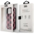 Karl Lagerfeld Monogram Plaque BackCase iPhone 13 Pro Max - Zwart
