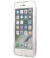 Guess Flower Liquid Glitter Case - Apple iPhone 7/8/SE - Paars