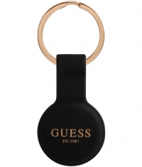 Guess Silicone Case voor Apple AirTag - Zwart