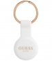 Guess Silicone Case voor Apple AirTag - Wit