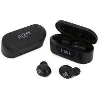 Guess True Wireless Universele Bluetooth In-Ear Oordopjes - Zwart