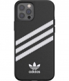 Adidas 3-Stripes Back Case Apple iPhone 12/12 Pro (6.1") - Zwart
