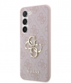 Guess 4G Metal Logo Back Case - Samsung Galaxy S23 (S911) - Roze